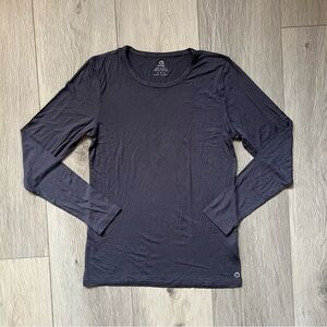 Gray Long Sleeve Underscrub Tshirt